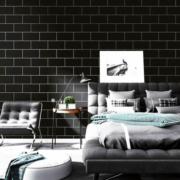 wallpapers 45500cm/roll pvc black white brick pattern self-adhesive tiles bathroom room living home wallpaper decor modern stickers wa i5y7
wallpapers 45500cm/roll pvc black white brick pattern self-adhesive tiles bathroom room living home wallpaper decor modern stickers wa i5y7