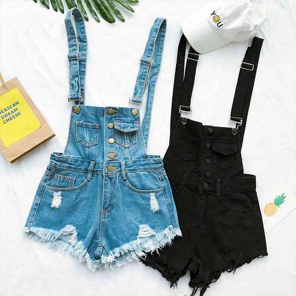 8 Color Ripped Holes Denim Romper Bottom Short Jumpsuit Women Summer Straps Casual Loose Short Overall Female Cotton Playsuit Xl, Black;white
8 Color Ripped Holes Denim Romper Bottom Short Jumpsuit Women Summer Straps Casual Loose Short Overall Female Cotton Playsuit Xl, Black;white