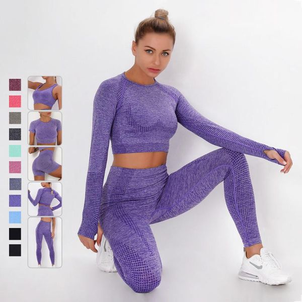 yoga outfit 5pcs set women workout seamless for fitness short long sleeved bra pants dotted suit high waist
yoga outfit 5pcs set women workout seamless for fitness short long sleeved bra pants dotted suit high waist