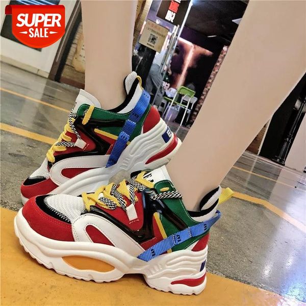 trendy women sneakers thick sole mixed color ladies platform shoes celebrity chunky dad chaussures fashion femme #zm7m
trendy women sneakers thick sole mixed color ladies platform shoes celebrity chunky dad chaussures fashion femme #zm7m