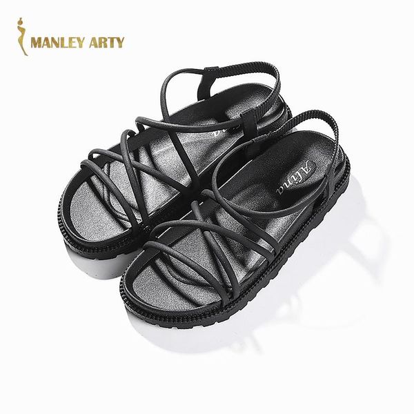 summer leisure everyday wear comfortable sandals women's round head beautiful thick fairy beach flat bottom roman shoes, Black
summer leisure everyday wear comfortable sandals women's round head beautiful thick fairy beach flat bottom roman shoes, Black