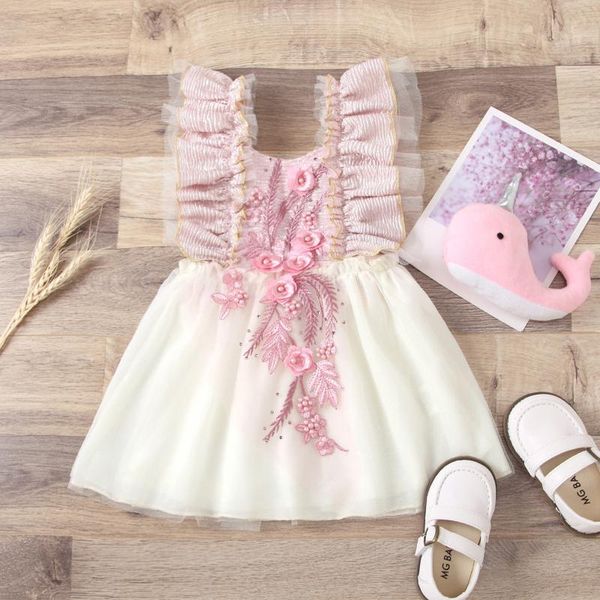 girl's dresses princess style baby girl dress toddler infant girls summer ruffle embroider bead patchwork tulle dress#25, Red;yellow
girl's dresses princess style baby girl dress toddler infant girls summer ruffle embroider bead patchwork tulle dress#25, Red;yellow