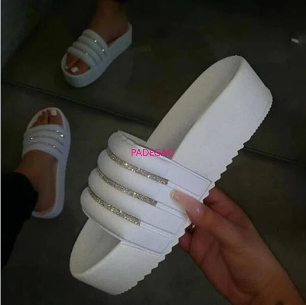 slippers 2021 europe women non slip ladies open toe crystal platform flat shoes woman comfort casual fashion female, Black
slippers 2021 europe women non slip ladies open toe crystal platform flat shoes woman comfort casual fashion female, Black