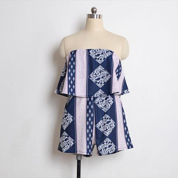 women's jumpsuits & rompers boho shorts beach shoulder jumpsuit women playsuits 2021 bohemian female clothing the with ruffles off, Black;white
women's jumpsuits & rompers boho shorts beach shoulder jumpsuit women playsuits 2021 bohemian female clothing the with ruffles off, Black;white