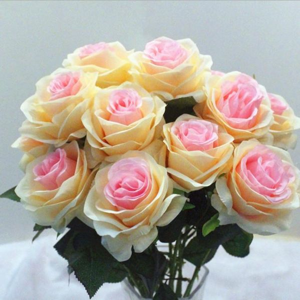 colors touch single branches moisturizing roses artificial silk flower bouquet for home decoartion ornament wedding supplies decorative flow
colors touch single branches moisturizing roses artificial silk flower bouquet for home decoartion ornament wedding supplies decorative flow