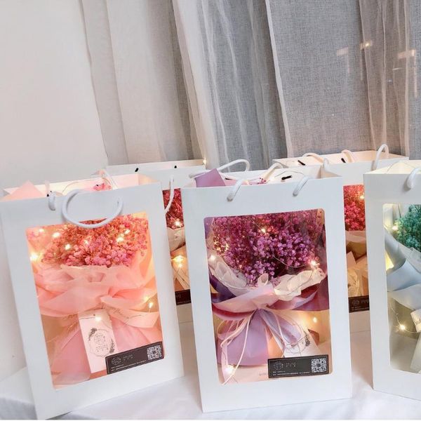 transparent window tote bag 5pcs rectangle white flowers gift packaging for party fans shopping bags boutique mother's day wrap
transparent window tote bag 5pcs rectangle white flowers gift packaging for party fans shopping bags boutique mother's day wrap