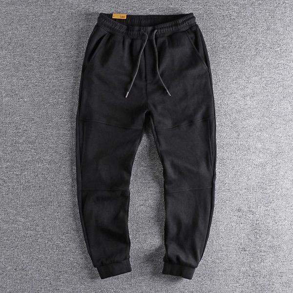 men's pants spring and autumn textured knitted casual three-dimensional splicing cutting trend sports leggings youth 478, Black
men's pants spring and autumn textured knitted casual three-dimensional splicing cutting trend sports leggings youth 478, Black
