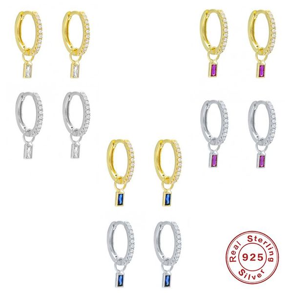 sterling silver hoop eearrings for women ear buckle rectangular color zircon piercing earring jewelry pendientes & huggie, Golden;silver
sterling silver hoop eearrings for women ear buckle rectangular color zircon piercing earring jewelry pendientes & huggie, Golden;silver