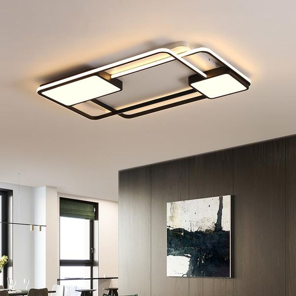 modern led ceiling lights black dimmable with remote square rectangle lighting lamps for living room bedroom kitchen
modern led ceiling lights black dimmable with remote square rectangle lighting lamps for living room bedroom kitchen