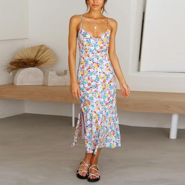 casual dresses dabourfeel for women spaghetti strap v neck high waist side split summer dress 2021 party, Black;gray
casual dresses dabourfeel for women spaghetti strap v neck high waist side split summer dress 2021 party, Black;gray