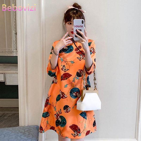 ethnic clothing plus size -4xl orange casual party loose fashion modern cheongsam dress women short sleeve qipao traditional chinese clothe, Red
ethnic clothing plus size -4xl orange casual party loose fashion modern cheongsam dress women short sleeve qipao traditional chinese clothe, Red