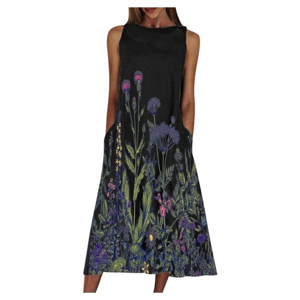 casual dresses women-clothing floral print daily sleeveless fake two pieces bohemian o-neck dress trafic femme mode chic tenue de bureau, Black;gray
casual dresses women-clothing floral print daily sleeveless fake two pieces bohemian o-neck dress trafic femme mode chic tenue de bureau, Black;gray