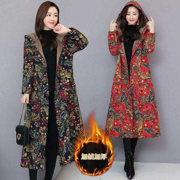 leather large ethnic style cotton-sized flax female jacket autumn retro print long furry lining parka mujer y1597 s3t0, Black
leather large ethnic style cotton-sized flax female jacket autumn retro print long furry lining parka mujer y1597 s3t0, Black