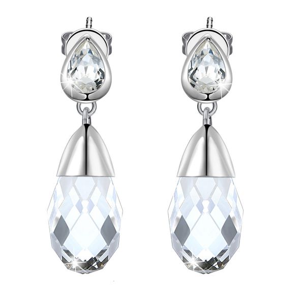 lekani adopts austrian crystal 925 sterling silver earrings with round face showing thin and water drop fashion sve310, Golden
lekani adopts austrian crystal 925 sterling silver earrings with round face showing thin and water drop fashion sve310, Golden