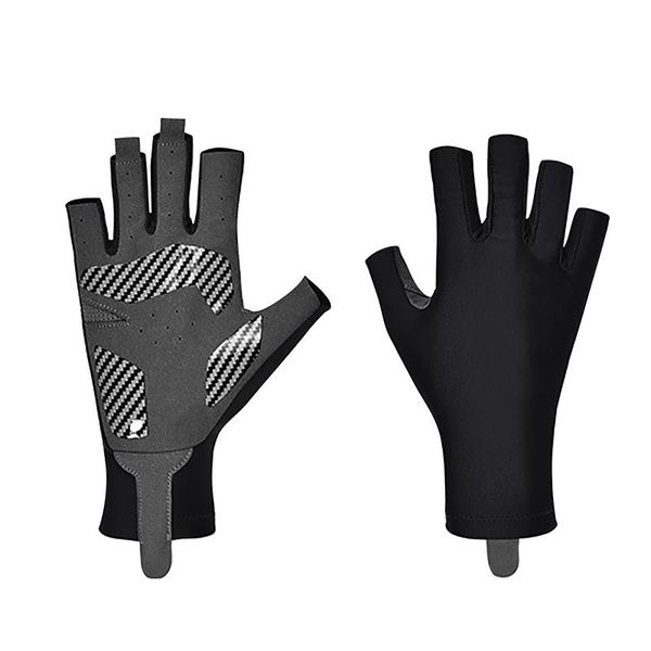 cycling gloves outdoor fingerless silicone microfiber anti-skid and quick-drying fishing thickened warmth riding, Black
cycling gloves outdoor fingerless silicone microfiber anti-skid and quick-drying fishing thickened warmth riding, Black