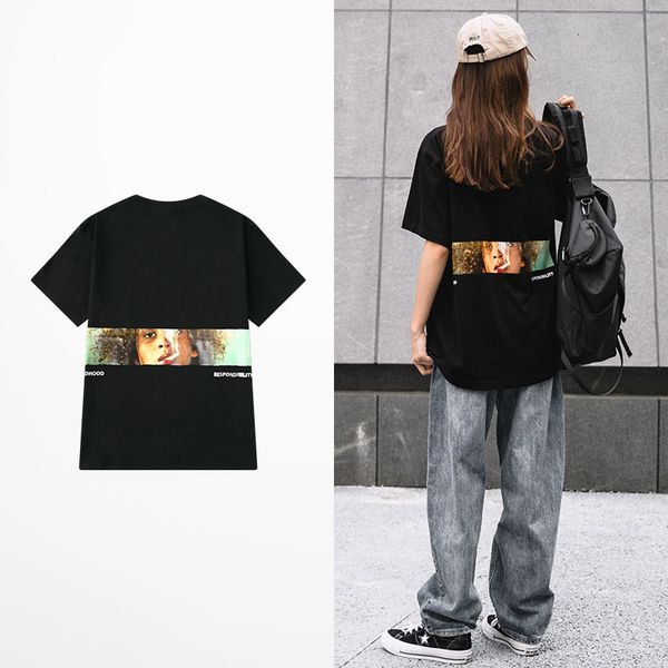 tee summer tide mark astronaut printing t-shirts hip hop skateboard streetwear kanye t-shirt homme, White;black
tee summer tide mark astronaut printing t-shirts hip hop skateboard streetwear kanye t-shirt homme, White;black