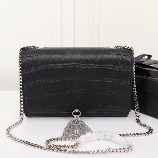 2021 the latest graceful bag super beautiful imported alligator skin with original hardware 311224 chain tassel shoulder bags practical
2021 the latest graceful bag super beautiful imported alligator skin with original hardware 311224 chain tassel shoulder bags practical