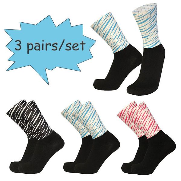 pairs/ste cycling socks anti slip silicone men women sports breathable running calcetines ciclismo, Black
pairs/ste cycling socks anti slip silicone men women sports breathable running calcetines ciclismo, Black