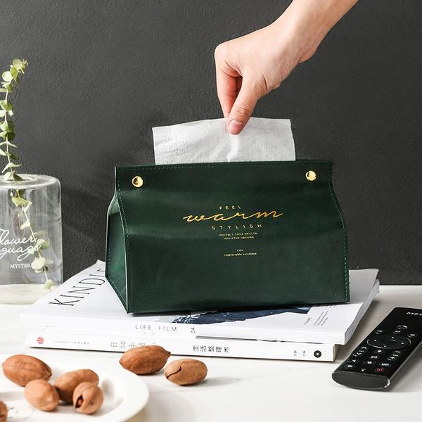 tissue boxes & napkins pu leather box cover ins nordic paper dispenser napkin holder container case for office home decoration
tissue boxes & napkins pu leather box cover ins nordic paper dispenser napkin holder container case for office home decoration