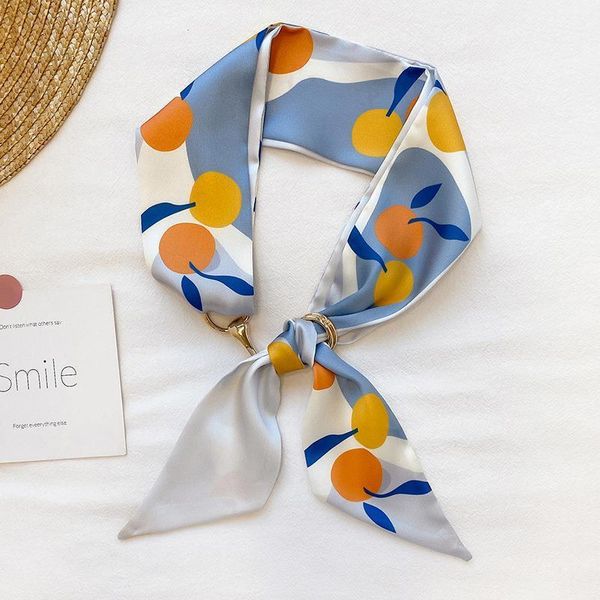 scarves long skinny silk scarf for women fashion fruit print kerchief headband satin neck scarfs hair band bag neckerchief 2021, Blue;gray
scarves long skinny silk scarf for women fashion fruit print kerchief headband satin neck scarfs hair band bag neckerchief 2021, Blue;gray