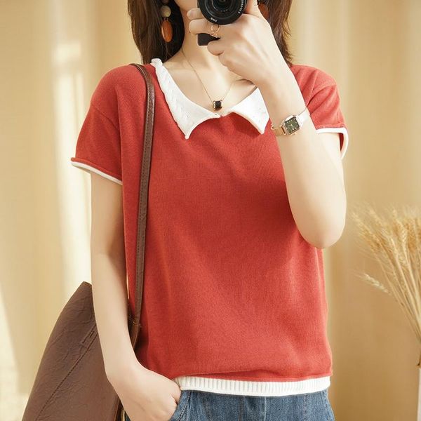summer 100% cotton t-shirt women clothing korean style v-neck solid short sleeve woman plus size casual basic shirt women's, White
summer 100% cotton t-shirt women clothing korean style v-neck solid short sleeve woman plus size casual basic shirt women's, White