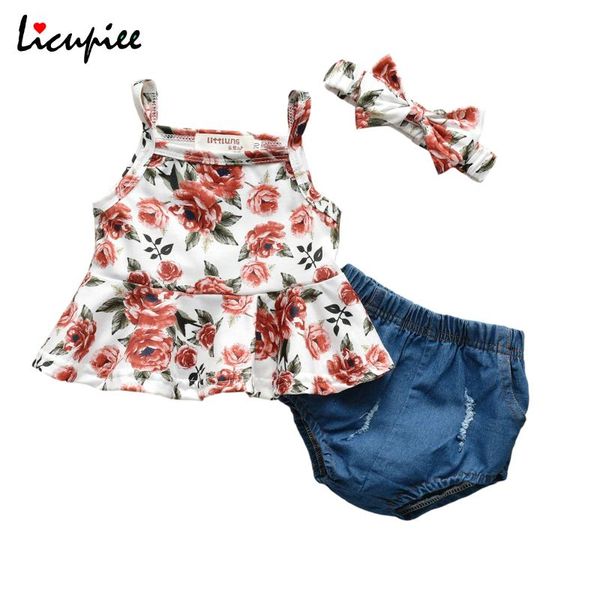 clothing sets 0-18 months 3pcs baby summer outfit, floral spaghetti straps vest + elastic waist briefs hairband suit for toddler girls, White
clothing sets 0-18 months 3pcs baby summer outfit, floral spaghetti straps vest + elastic waist briefs hairband suit for toddler girls, White