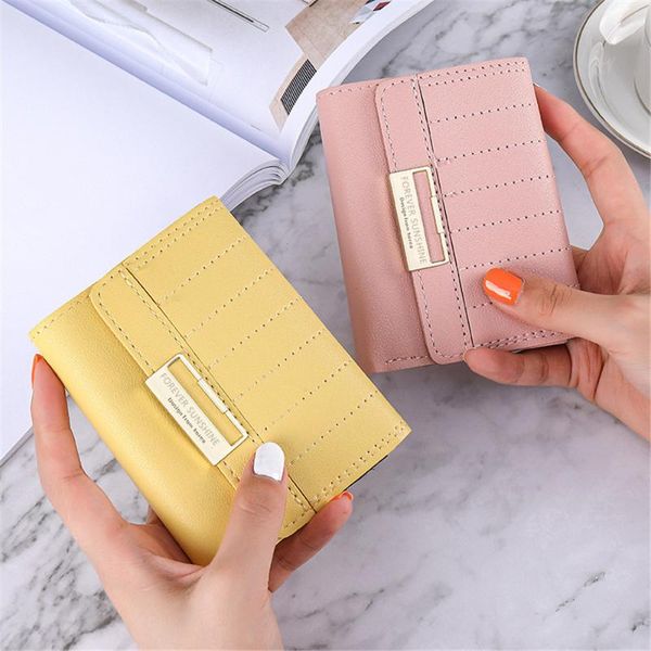 card holders fashion women's short wallets coin purses money bag cute female wallet holder passport cover credential door clutch, Brown;gray
card holders fashion women's short wallets coin purses money bag cute female wallet holder passport cover credential door clutch, Brown;gray