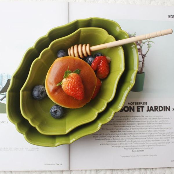bowls ceramic oval baking bowl retro wavy lace shape plate dinnerware deep curry salad tray baked rice
bowls ceramic oval baking bowl retro wavy lace shape plate dinnerware deep curry salad tray baked rice