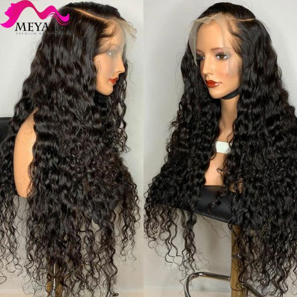 meya 30 34 40 inch brazilian water wave curly 13x4 lace front human hair wigs 180% deep long frontal wig for black women, Black;brown
meya 30 34 40 inch brazilian water wave curly 13x4 lace front human hair wigs 180% deep long frontal wig for black women, Black;brown