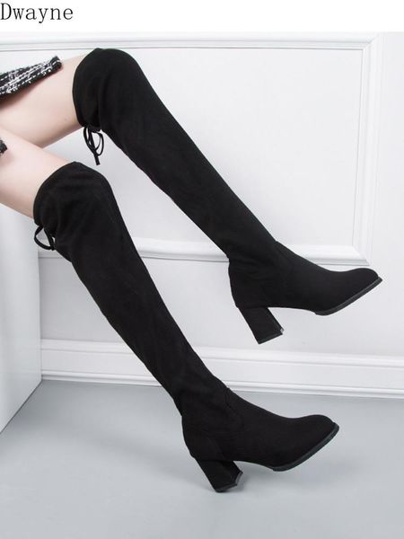 boots 2021 autumn and winter thick with fashion plus velvet stretch women wild over knee, Black
boots 2021 autumn and winter thick with fashion plus velvet stretch women wild over knee, Black