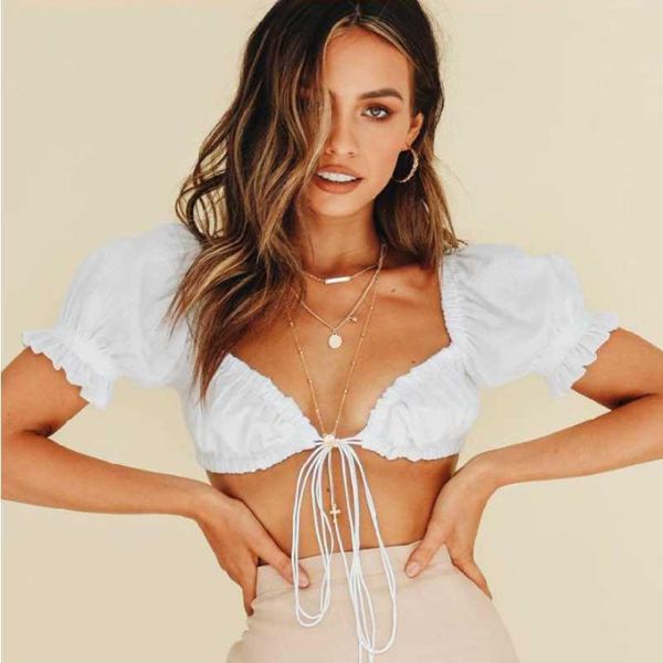 women's swimwear ladies short sleeves bikini midriff-baring ups drawstring sunbathing t-shirt y100, White;black
women's swimwear ladies short sleeves bikini midriff-baring ups drawstring sunbathing t-shirt y100, White;black