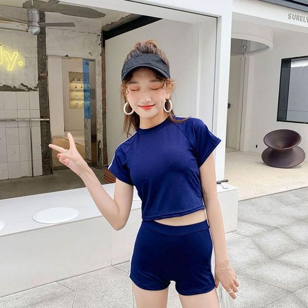 pcs swimsuit set cute japanese sweet spring student swimwear 2021 solid color side stripes bathing suit one-piece suits
pcs swimsuit set cute japanese sweet spring student swimwear 2021 solid color side stripes bathing suit one-piece suits