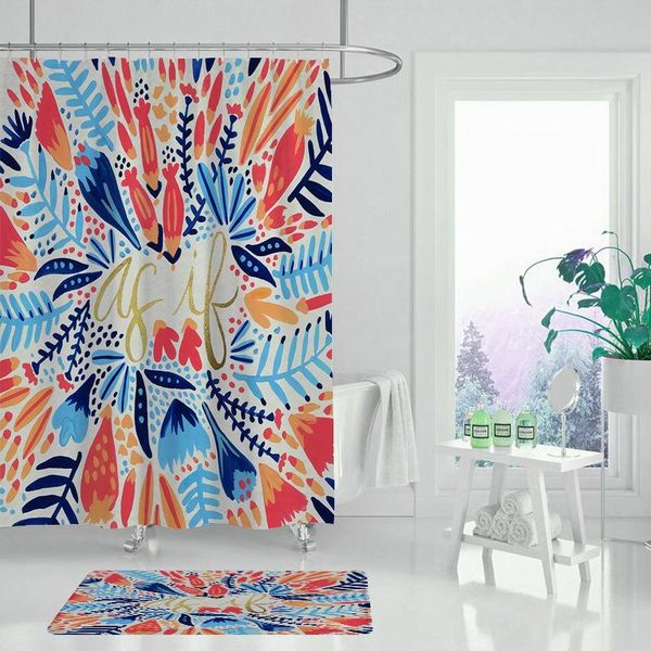 shower curtains waterproof curtain for bathroom garden digital printing plant flower decoration
shower curtains waterproof curtain for bathroom garden digital printing plant flower decoration