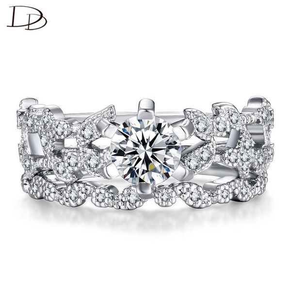 wedding rings dodo fashion leaves ring white gold color 6mm zircon gorgeous set for women banquet jewelry anel mujer ra090, Slivery;golden
wedding rings dodo fashion leaves ring white gold color 6mm zircon gorgeous set for women banquet jewelry anel mujer ra090, Slivery;golden