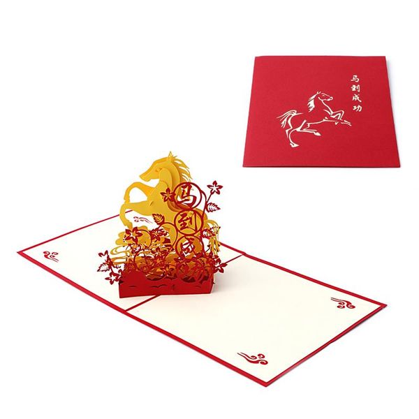 greeting cards handmade 3d horse for christmas birthday valentine's day holiday gift mar10_35
greeting cards handmade 3d horse for christmas birthday valentine's day holiday gift mar10_35
