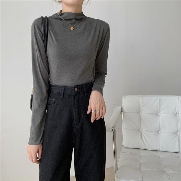 women's sweaters alien kitty 2021 autumn women sweater half high neck stretch solid color casual fashion classic all-match long-sleeved, White;black
women's sweaters alien kitty 2021 autumn women sweater half high neck stretch solid color casual fashion classic all-match long-sleeved, White;black