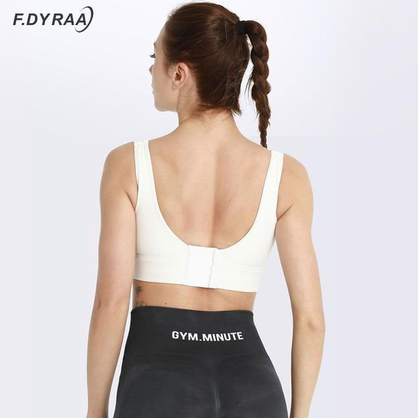 f.dyraa 2021 arrival naked back women yoga bra fitness running shockproof sports solid color gym wear outfit
f.dyraa 2021 arrival naked back women yoga bra fitness running shockproof sports solid color gym wear outfit