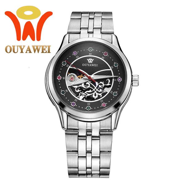 oyw brand self wind mechanical classic women's clock relogio feminino fashion waterproof skeleton automatic lady clocks poison, Slivery;brown
oyw brand self wind mechanical classic women's clock relogio feminino fashion waterproof skeleton automatic lady clocks poison, Slivery;brown