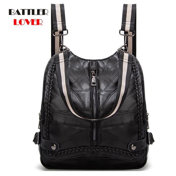 backpack women genuine sheepskin leather backpacks solid travel female shoulder bags casual school bag for ladies high quality
backpack women genuine sheepskin leather backpacks solid travel female shoulder bags casual school bag for ladies high quality