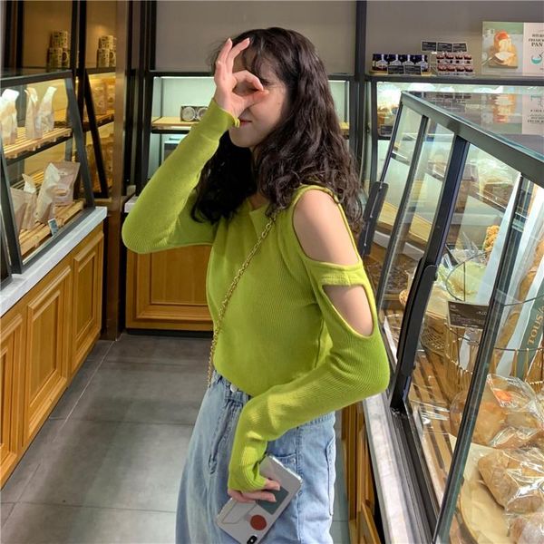 women's t-shirt knitted casual full hollow out o-neck korean style clothing spring and autumn t-shirts, White
women's t-shirt knitted casual full hollow out o-neck korean style clothing spring and autumn t-shirts, White