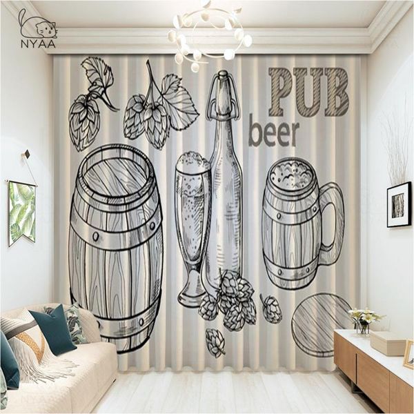 have a beer vintage car curtain window european style decoration drapes valance kids room curtains on size micro shading &
have a beer vintage car curtain window european style decoration drapes valance kids room curtains on size micro shading &