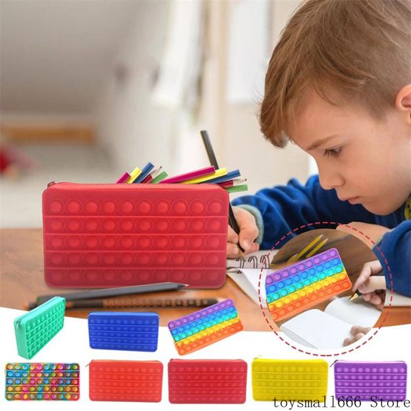 wholesale silicone fidgets party favor gifts sensory pencil case toys party snap hand grab bubble stationery storage bag antistress for kids
wholesale silicone fidgets party favor gifts sensory pencil case toys party snap hand grab bubble stationery storage bag antistress for kids