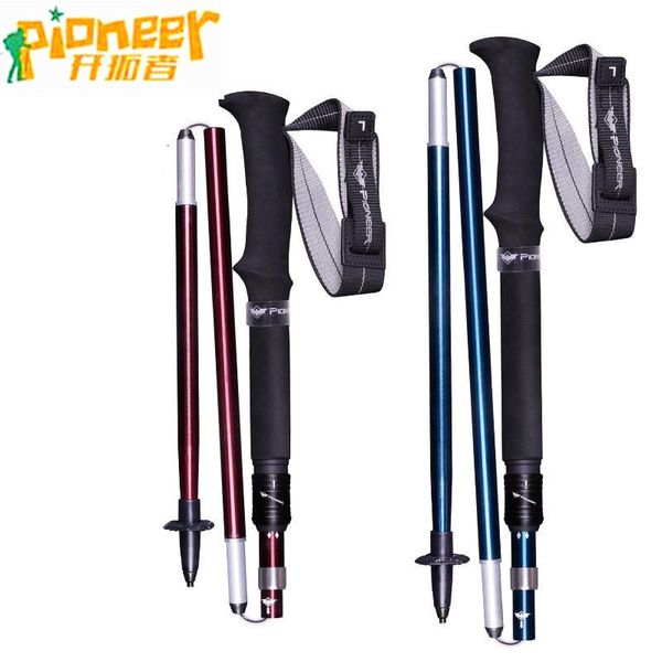 trekking poles pioneer folding walking sticks ultra-light adjustable aluminum alloy camping hiking skiing alpenstock canes
trekking poles pioneer folding walking sticks ultra-light adjustable aluminum alloy camping hiking skiing alpenstock canes