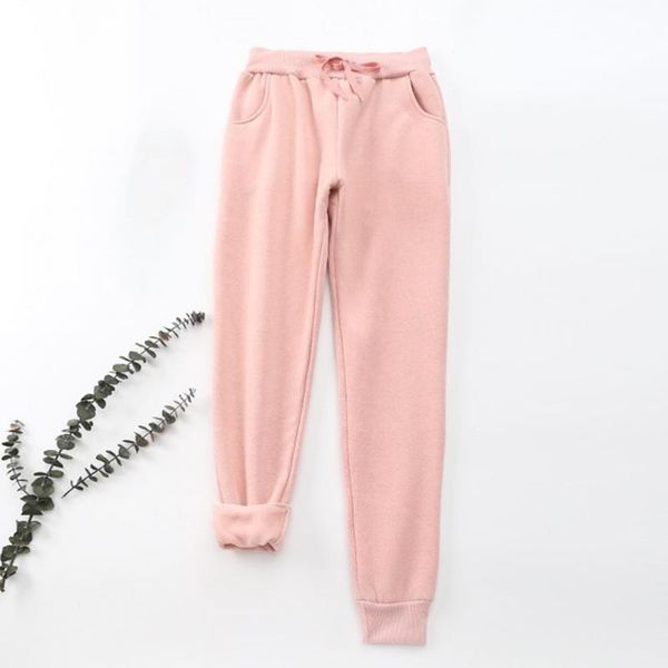 women's pants & capris casual straight outdoor thickened fleece lined women leisure sweatpants, Black;white
women's pants & capris casual straight outdoor thickened fleece lined women leisure sweatpants, Black;white