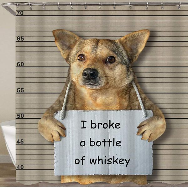 shower curtain,the bad dog broke a bottle of whiskey,waterproof bath curtains polyester decorative shower curtains art deco for
shower curtain,the bad dog broke a bottle of whiskey,waterproof bath curtains polyester decorative shower curtains art deco for