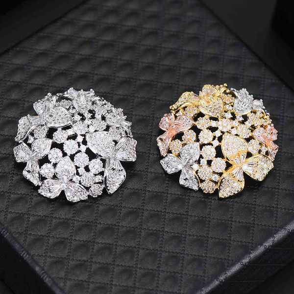 godki shiny round shape brooches for women large flower brooch pin vintage fashion jewelry winter accessories factory price, Gray
godki shiny round shape brooches for women large flower brooch pin vintage fashion jewelry winter accessories factory price, Gray