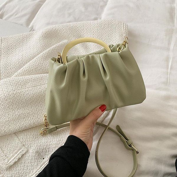 evening bags chain bag woman 2021 simple handbag fold fashion pu texture shoulder messenger purses handbags casual bolsa
evening bags chain bag woman 2021 simple handbag fold fashion pu texture shoulder messenger purses handbags casual bolsa