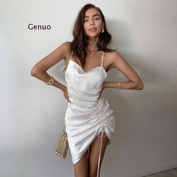 sleeveless pleated bandage backless mini dress summer women fashion streetwear outfits white solid sundress casual dresses, Black;gray
sleeveless pleated bandage backless mini dress summer women fashion streetwear outfits white solid sundress casual dresses, Black;gray