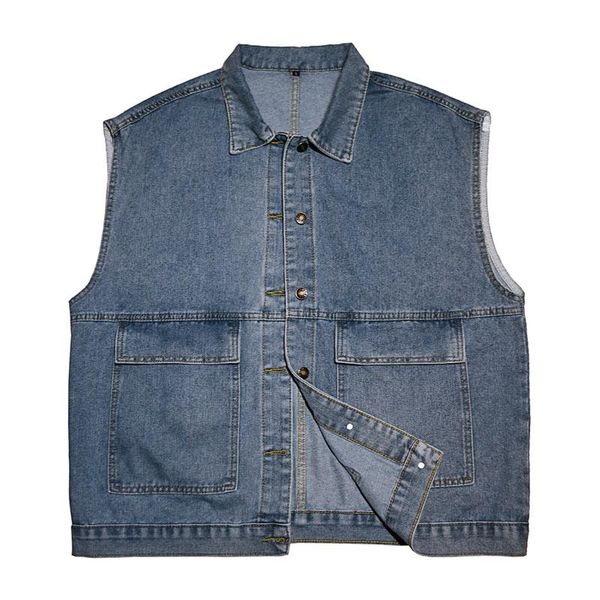 men's vests the latest vest design for jeans denim large pocket fashion sleeveless jacket casual zx52, Black;white
men's vests the latest vest design for jeans denim large pocket fashion sleeveless jacket casual zx52, Black;white