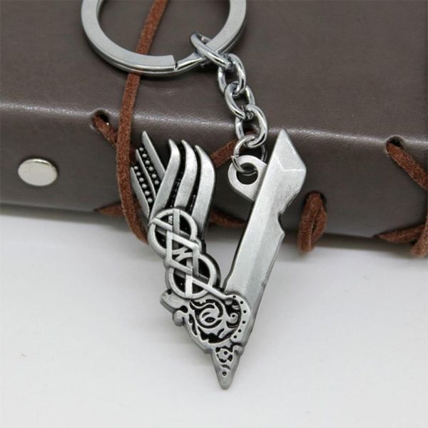 keychains retro fashion design movie surrounding viking legend metal keychain men's and women's trendy accessories, Silver
keychains retro fashion design movie surrounding viking legend metal keychain men's and women's trendy accessories, Silver